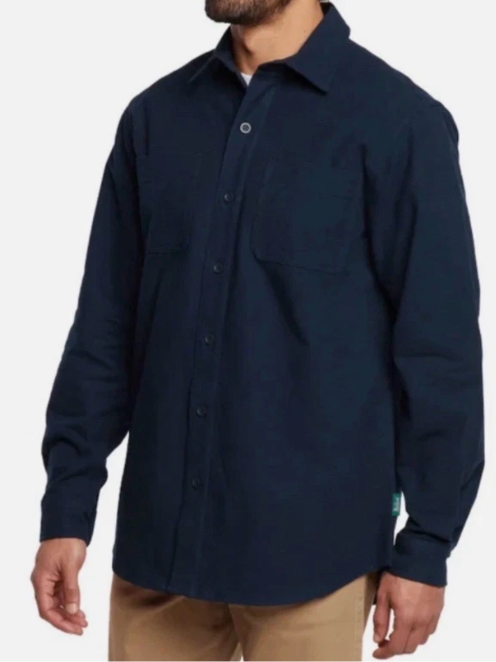 Woolrich Men's 100% Cotton Chamois Shirt- Size L